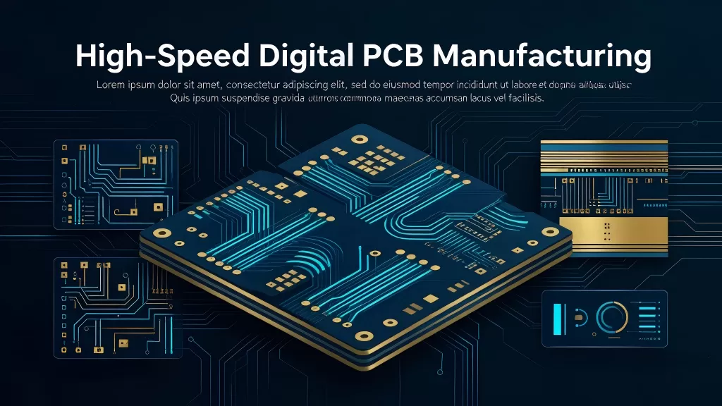 High-Speed Digital PCB Manufacturing